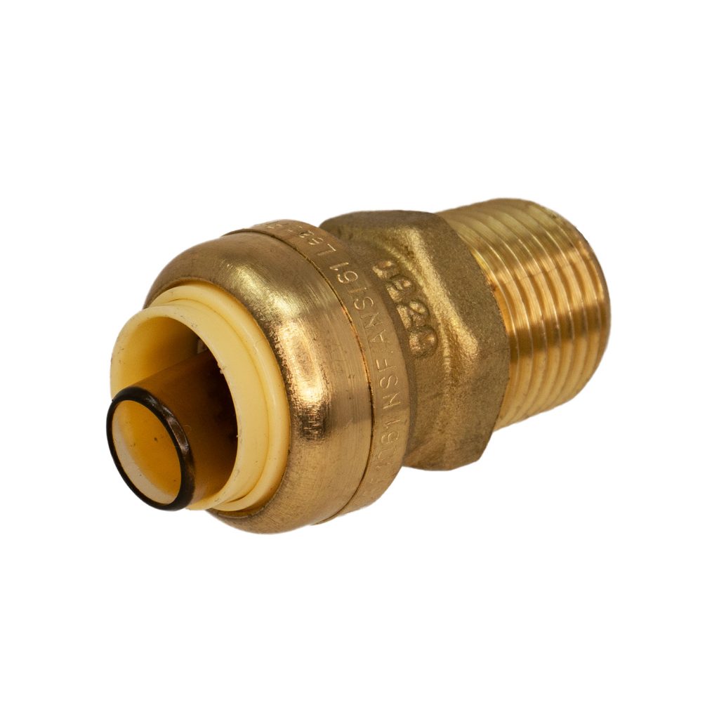 Push-Fit X MPT Brass Adapter – DN Group